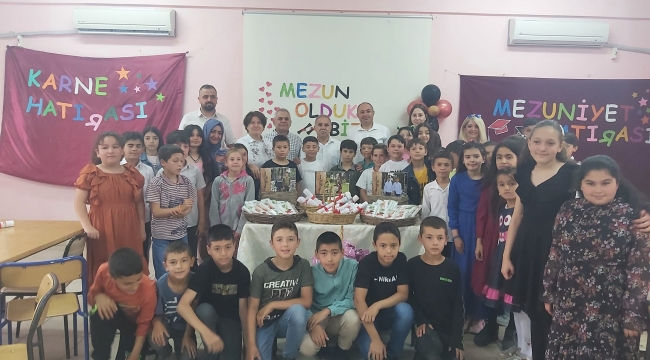 Yaz Tatiline Giren Öğrencilerin Karne Sevinci