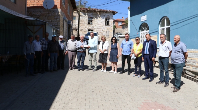 Büyükşehir ve MASKİ'den Beğel'e Ziyaret