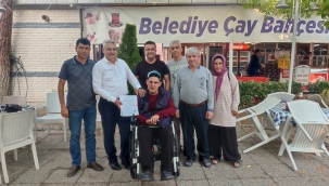 Manisa Gördesliler Derneğinden Engelli Vatandaşa Destek