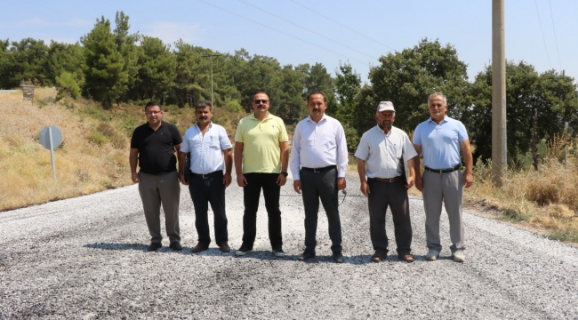 Yol Çalışmaları Muhtarları Sevindirdi