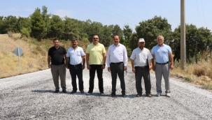 Yol Çalışmaları Muhtarları Sevindirdi