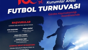 100.Yıl Futbol Turnuvası Başlıyor