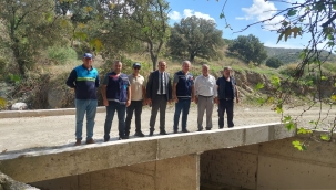 Yakaköy'de Menfez Montajı Tamamlandı
