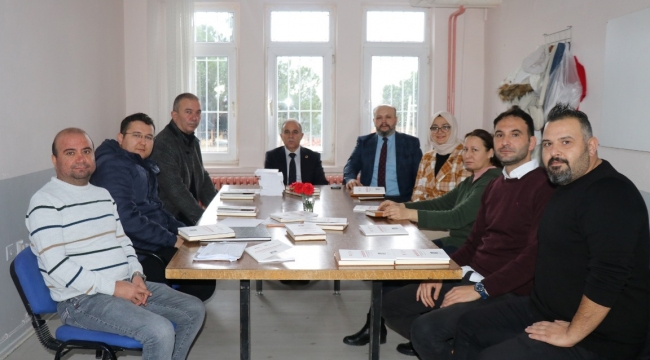 Başkan Akyol'dan Tüm Eğitim Kurumlarına Ziyaret