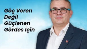 CHP'nin Gördes Belediye Başkan Adayı İbrahim Büke