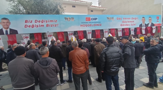 CHP'den Görkemli Seçim Bürosu Açılışı 