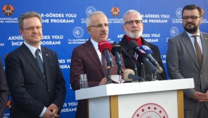 Ulaştırma Bakanı Uraloğlu:"Akhisar-Gördes Yolunu 2025'te Bitireceğiz"