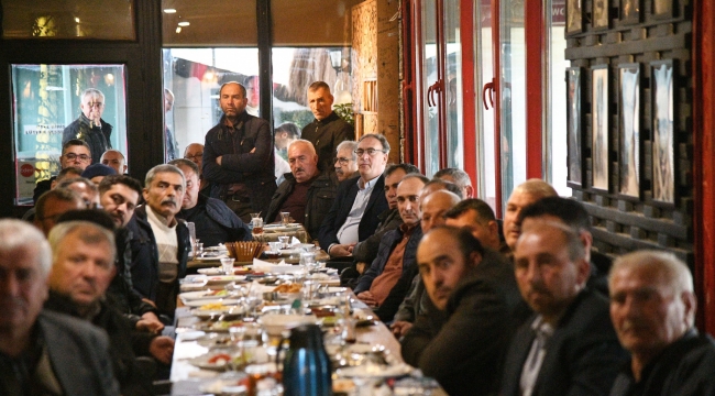 CHP Adayları Muhtarlarla Buluştu