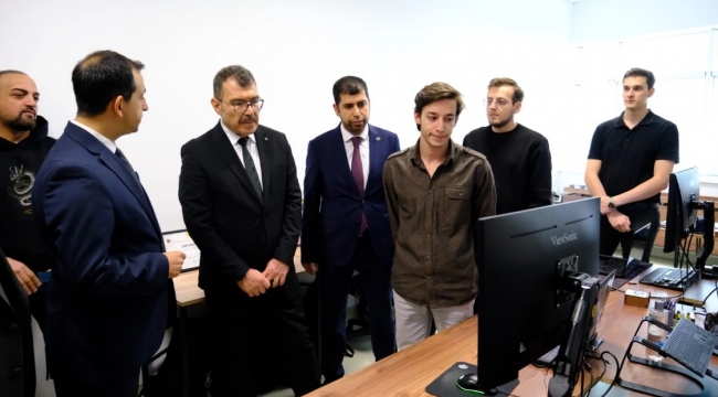 TÜBİTAK Başkanından MCBÜ Teknokente İnceleme