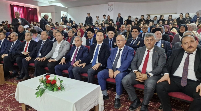 18 Mart Şehitlerini Anma Programı Düzenlendi