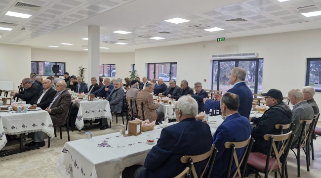 Başkan Akyol'dan Vefa Yemeği