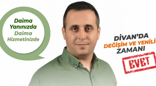 Divan Muhtar Adayı Özdemir Projelerini Sıraladı