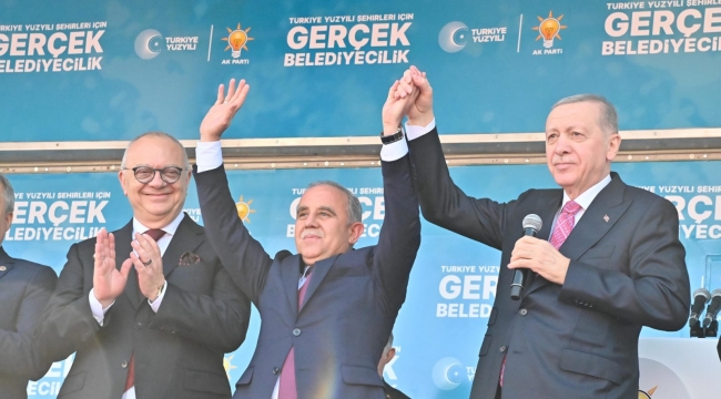 Erdoğan'dan Manisa'da Görkemli Miting