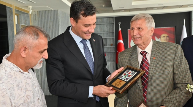 Başkan Zeyrek Gazeteciler Cemiyetini Ağırladı