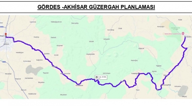 Belediyeden Yeni Ulaşım Hizmeti: Boyalı Güzergahından Akhisar'a Sefer