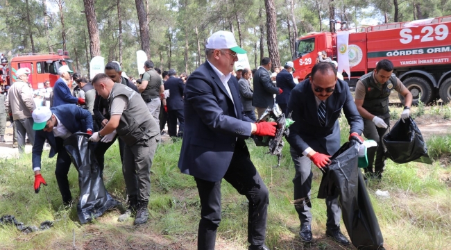 Orman Benim Etkinliğinde Çevre Temizliği