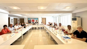 Başkan Özalper İlçe Başkanlarıyla Buluştu