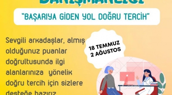 Gördes Belediyesinden Ücretsiz YKS Tercih Danışmanlığı