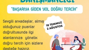 Gördes Belediyesinden Ücretsiz YKS Tercih Danışmanlığı