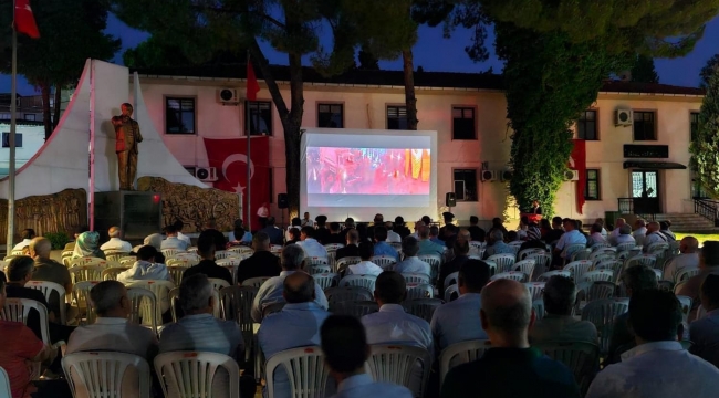 Gördes'te 15 Temmuz Şehitleri Anıldı