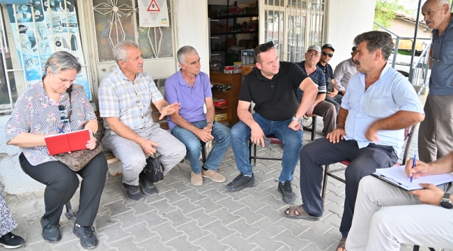 Büyükşehir Ekipleri Yangın Bölgesinde İncelemelerde Bulundu
