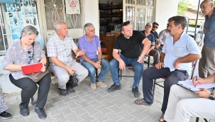 Büyükşehir Ekipleri Yangın Bölgesinde İncelemelerde Bulundu