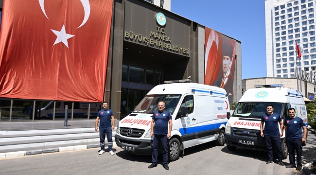 Büyükşehirden Vatandaşlara Hasta Nakil Ambulansı Hizmeti
