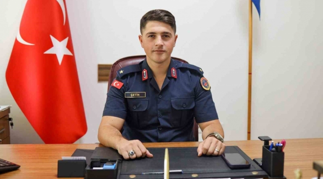 İlçe Jandarma Komutanı Çetin Göreve Başladı
