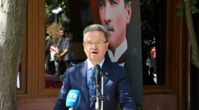 Vali Ünlü Veda Etti