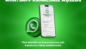 Büyükşehir Belediyesi Whatsapp Kanalı Açıldı