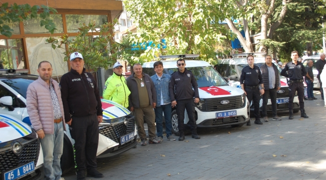 Gördes Polisi 4 Yeni Araçla Güçlendi