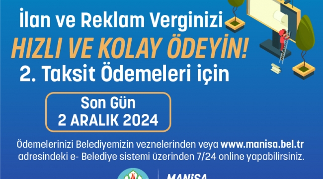 İlan ve Reklam Vergisinde Son Gün 2 Aralık