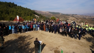 Milli Ağaçlandırma Gününde Fidanlar Toprakla Buluştu