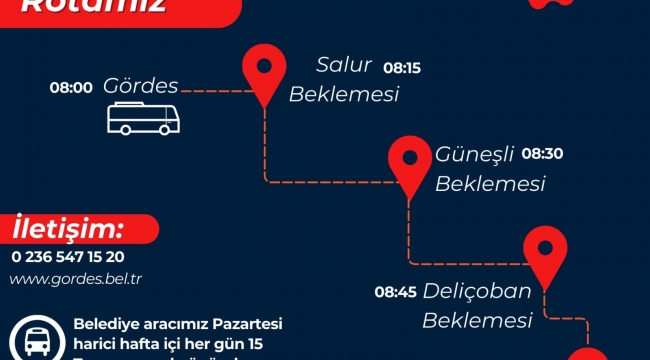 İlçemizden Demirci Devlet Hastanesine Servis