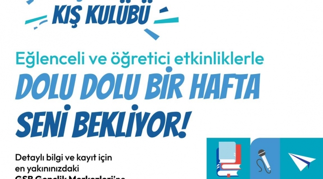 Gençlik Merkezinden Kış Kulübü