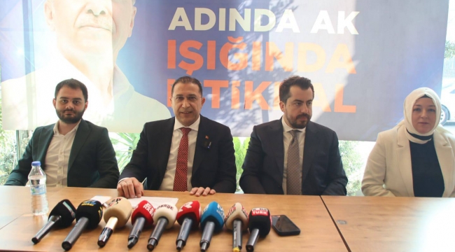 Ak Parti İl Başkanı Turgut Açıklamalarda Bulundu