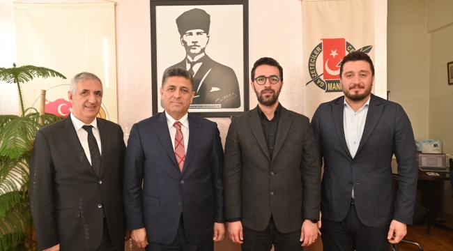 Büyükşehirden Manisa Gazeteciler Cemiyetine Ziyaret