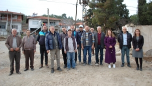 CHP İl Başkanı İlksen Özalper'in Gördes Temasları