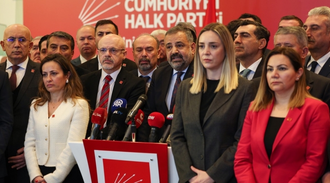 CHP'nin 81 İl Başkanından Ortak Basın Açıklaması