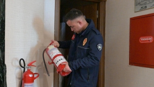 Manisa'da Yangın Güvenliği İçin Denetimler Devam Ediyor