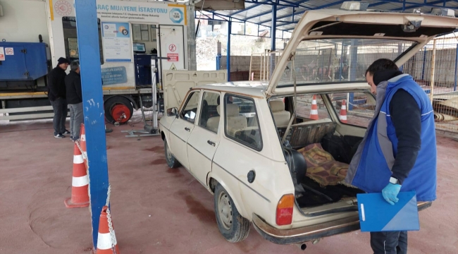 TÜVTÜRK Hizmet Binasında Araç Muayenesi Başladı