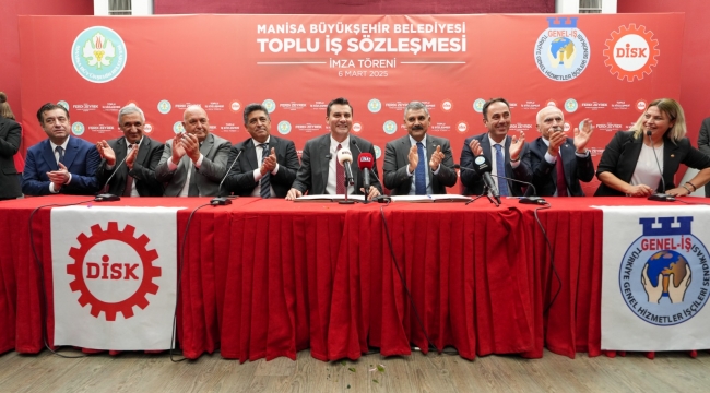 Manisa Büyükşehir'de Toplu İş Sözleşmesi