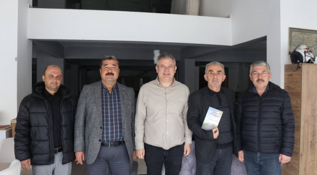 Başkan Büke'den Yazarımız İnce'ye Ziyaret