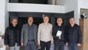 Başkan Büke'den Yazarımız İnce'ye Ziyaret