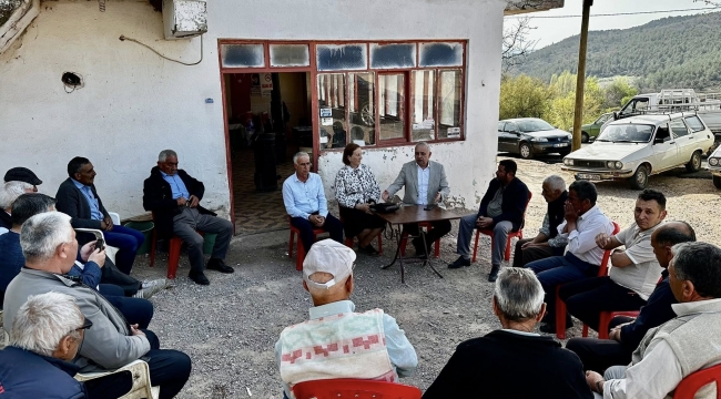 CHP Manisa Milletvekilleri Don Felaketinden Etkilenen Üreticileri Ziyaret Etti