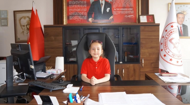Çocuk Bayramında Milli Eğitim Müdürü Meryem Erva