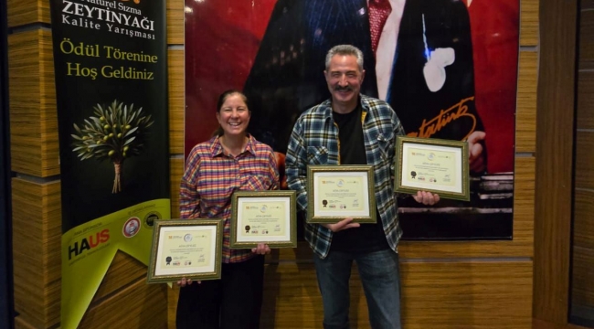 Zeytinyağı Yarışmasında Ağva Çiftliğine Ödül