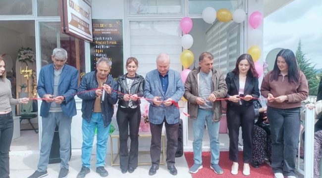 Golden Touch Kuaför & Güzellik Salonu Açıldı