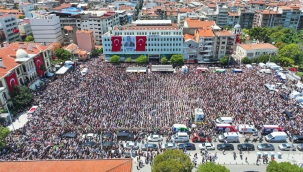Başkan Zeyrek'i Onbinler Uğurladı