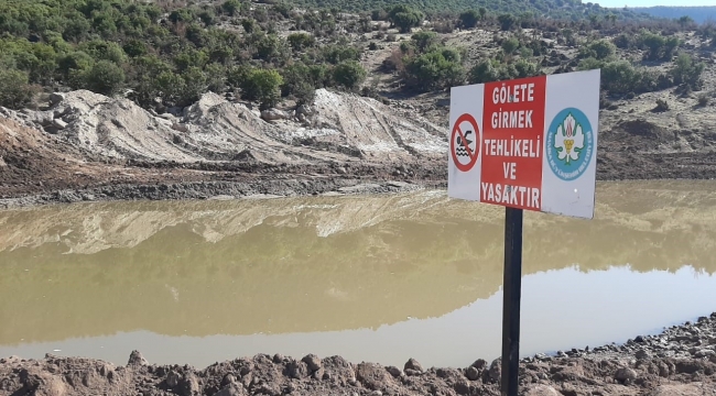 Hayvan İçme Suyu Göletlerine Girmeyin Uyarısı